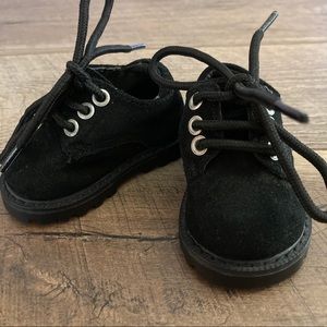 Gymboree Baby Boy Black Shoes Size 0-1